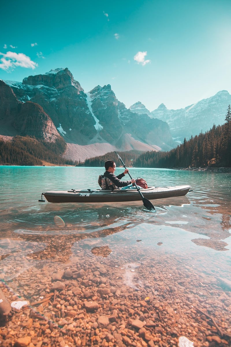 Kayaking in Scenic Settings